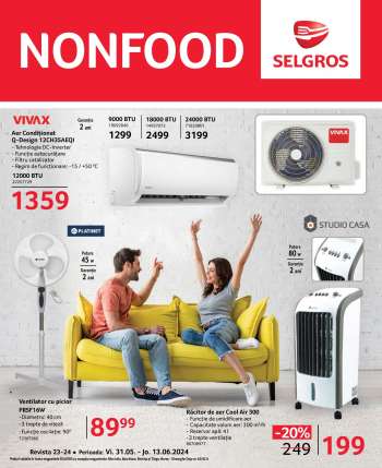 Cataloage Selgros - 31.05.2024 - 13.06.2024.