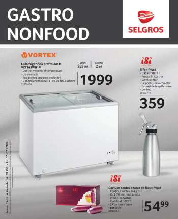 Cataloage Selgros - 05.06.2024 - 15.07.2024.