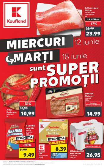 Cataloage Kaufland - 12.06.2024 - 18.06.2024.