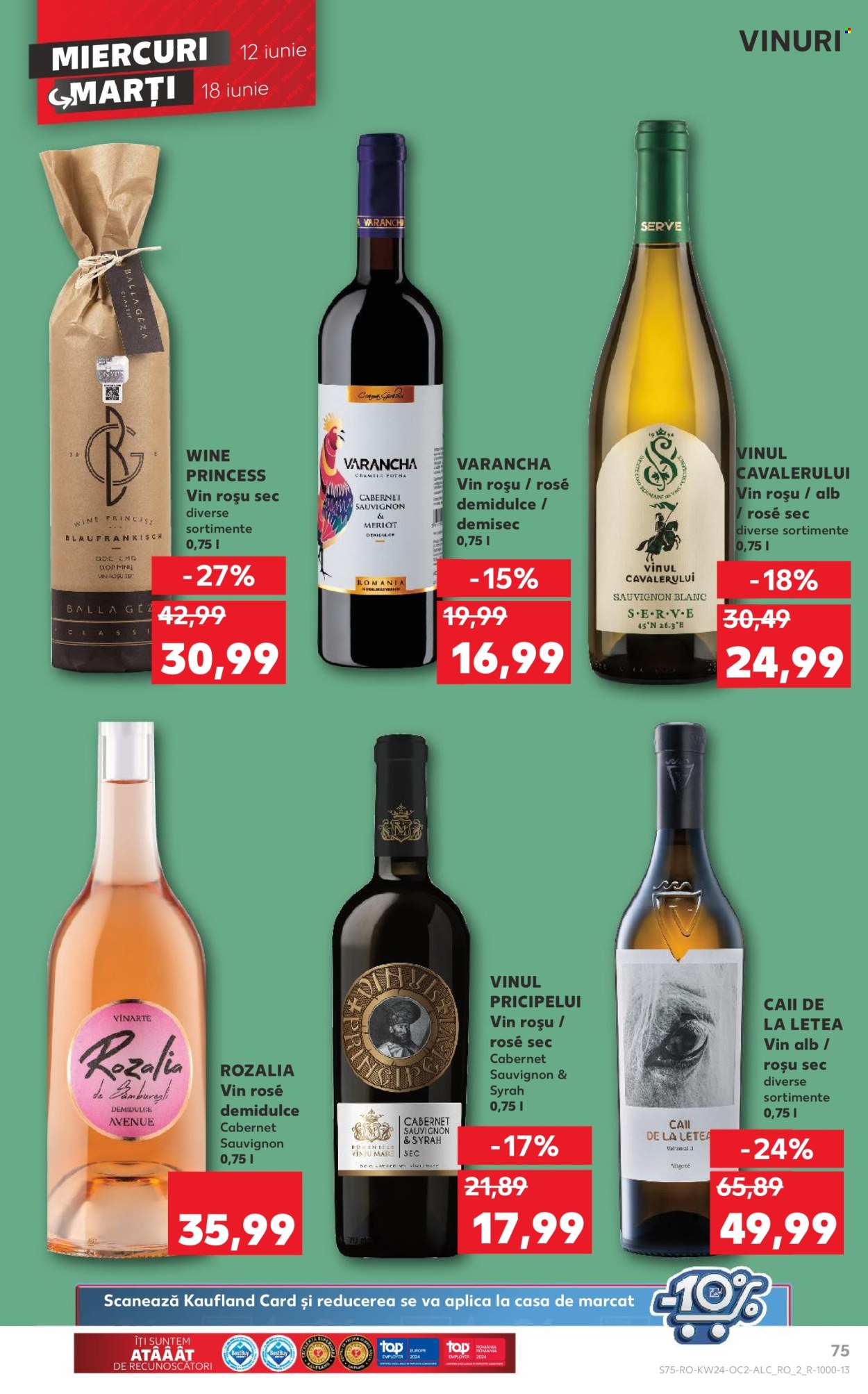 Catalog Kaufland - 12.06.2024 - 18.06.2024. Pagina 75