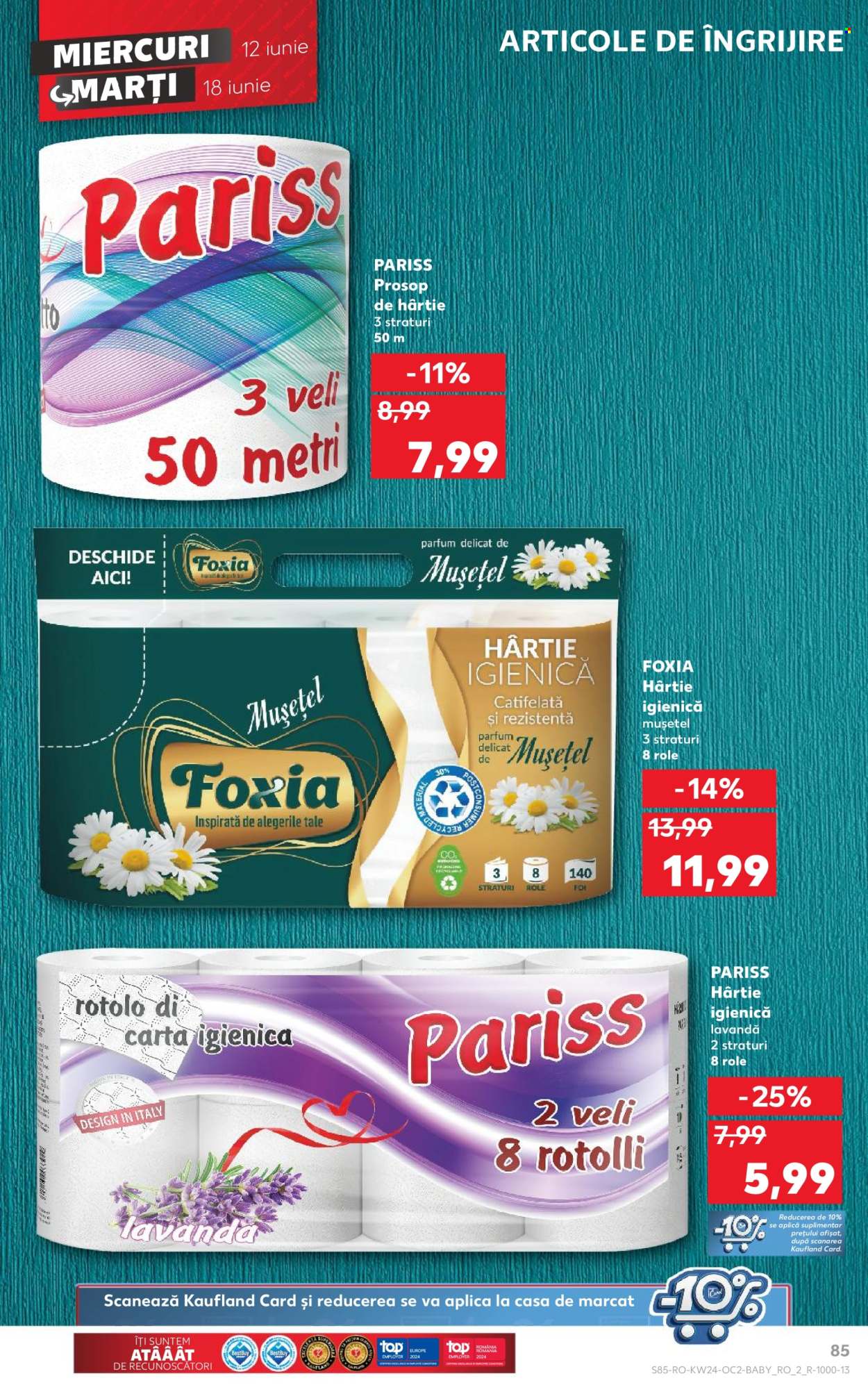 Catalog Kaufland - 12.06.2024 - 18.06.2024. Pagina 85