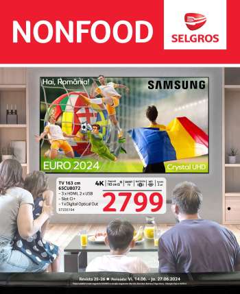 Cataloage Selgros - 14.06.2024 - 27.06.2024.