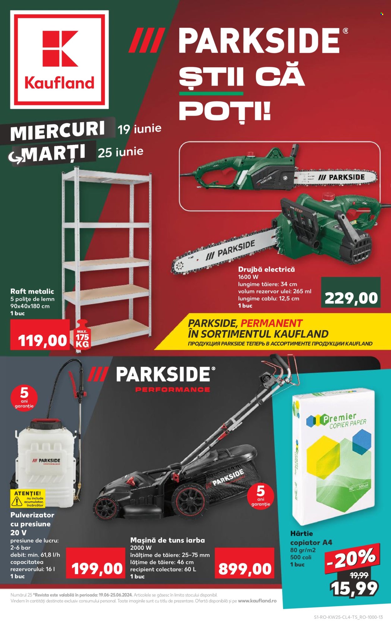 Catalog Kaufland - 19.06.2024 - 25.06.2024. Pagina 1