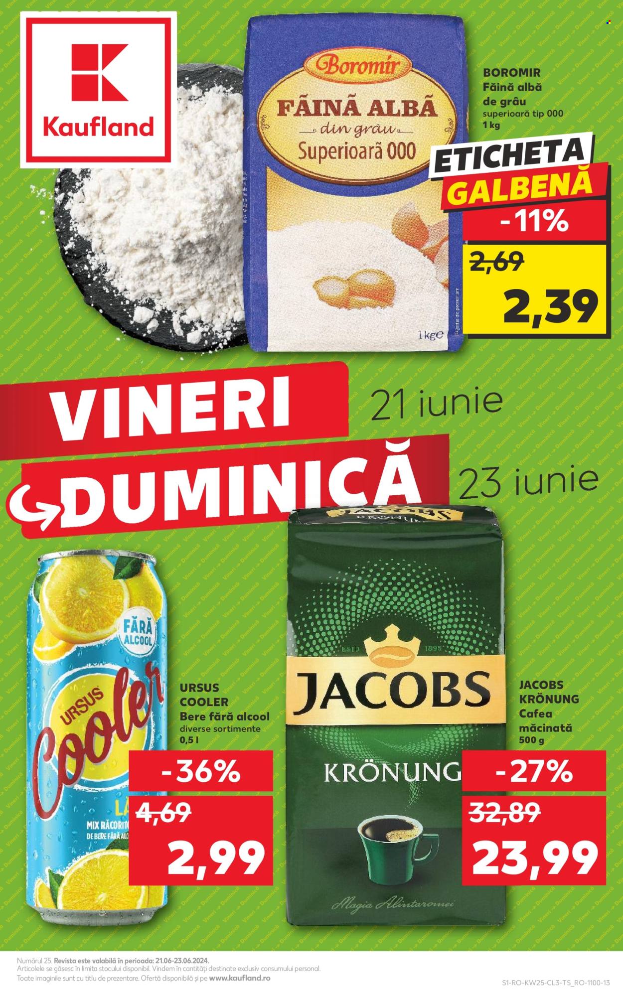 Catalog Kaufland - 21.06.2024 - 23.06.2024. Pagina 1
