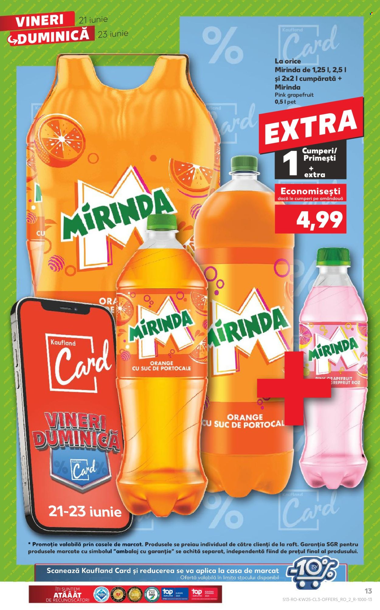 Catalog Kaufland - 21.06.2024 - 23.06.2024. Pagina 13