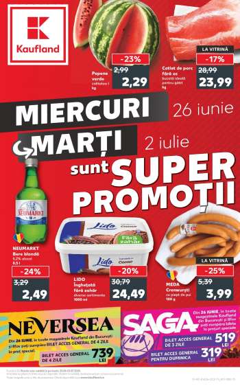 Cataloage Kaufland - 26.06.2024 - 02.07.2024.