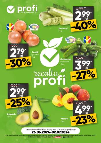 Cataloage Profi - 26.06.2024 - 02.07.2024.