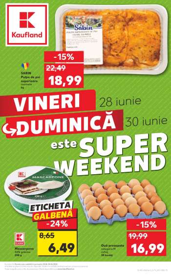 Cataloage Kaufland - 28.06.2024 - 30.06.2024.