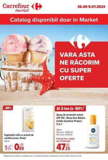 Cataloage Carrefour - 26.06.2024 - 09.07.2024.