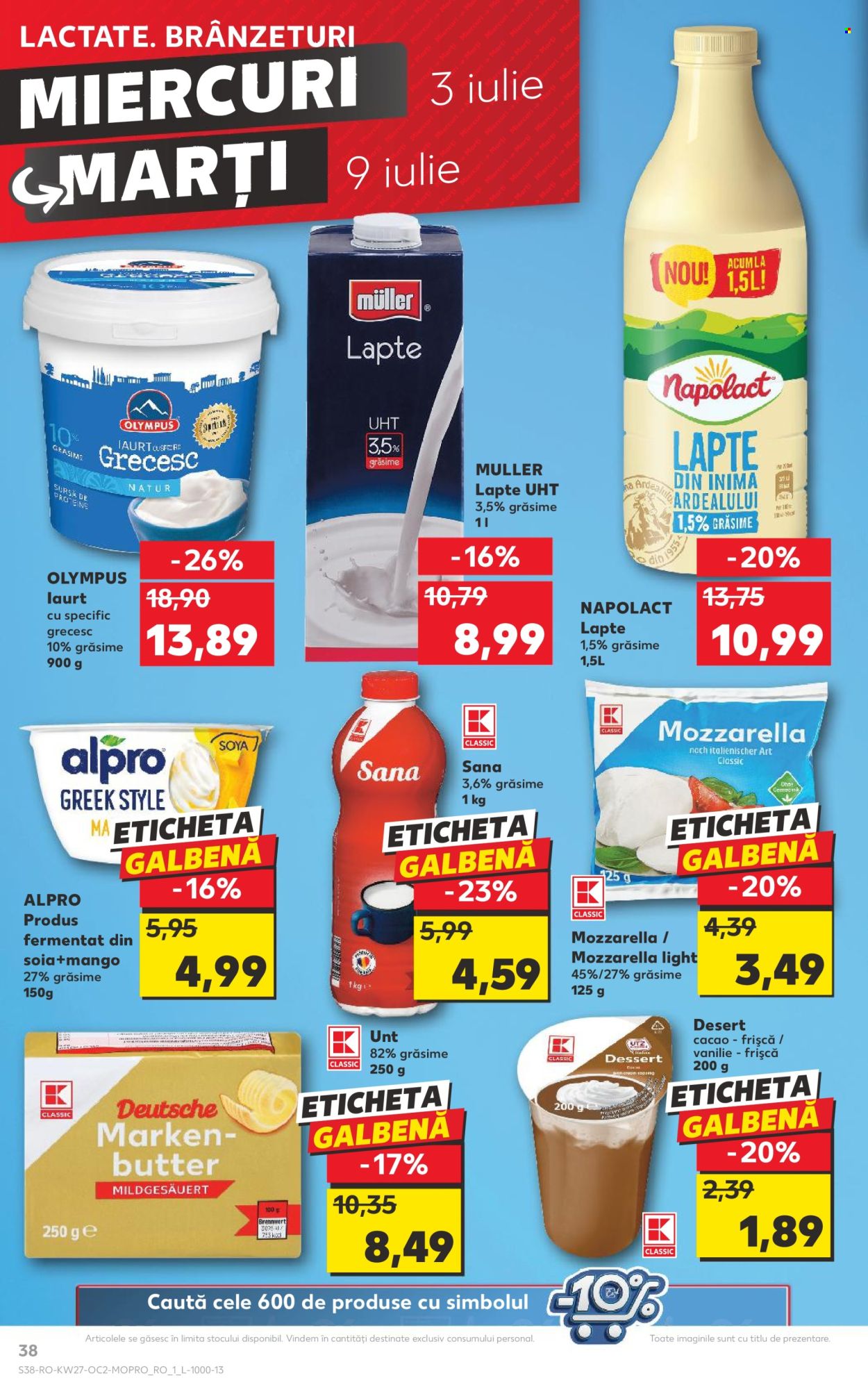 Catalog Kaufland - 03.07.2024 - 09.07.2024. Pagina 38