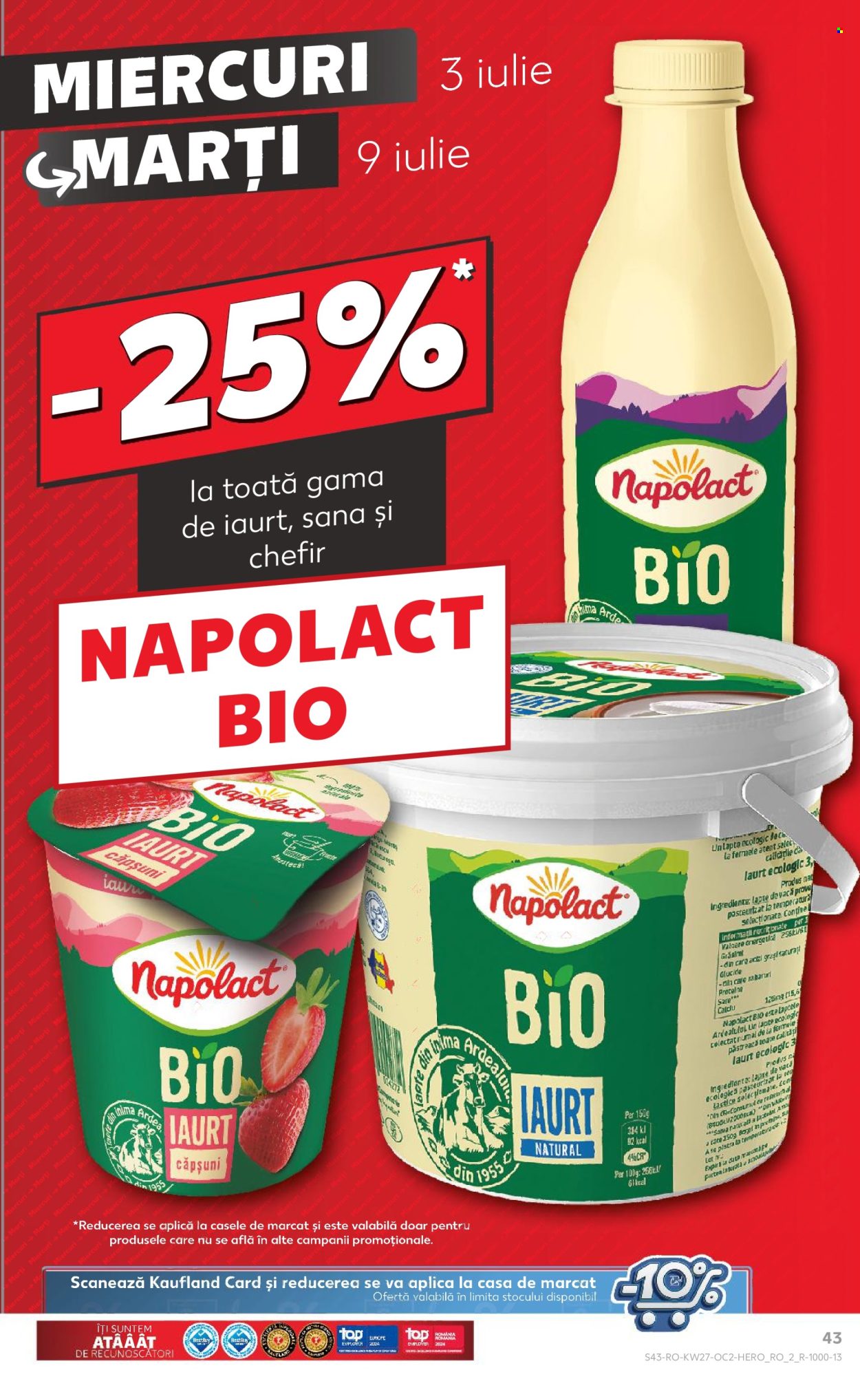 Catalog Kaufland - 03.07.2024 - 09.07.2024. Pagina 43