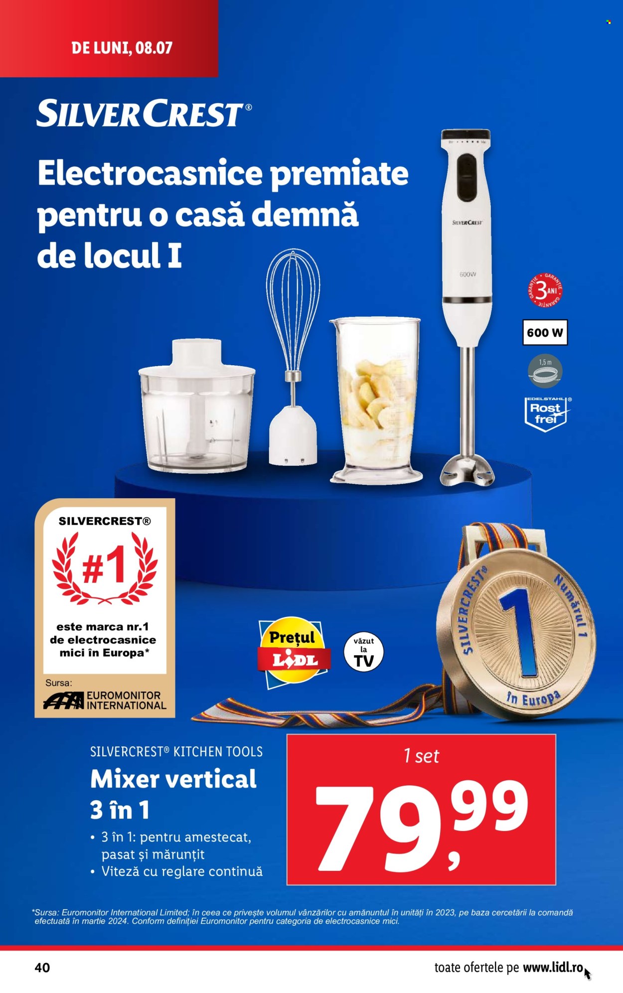 Catalog Lidl - 08.07.2024 - 14.07.2024. Pagina 40