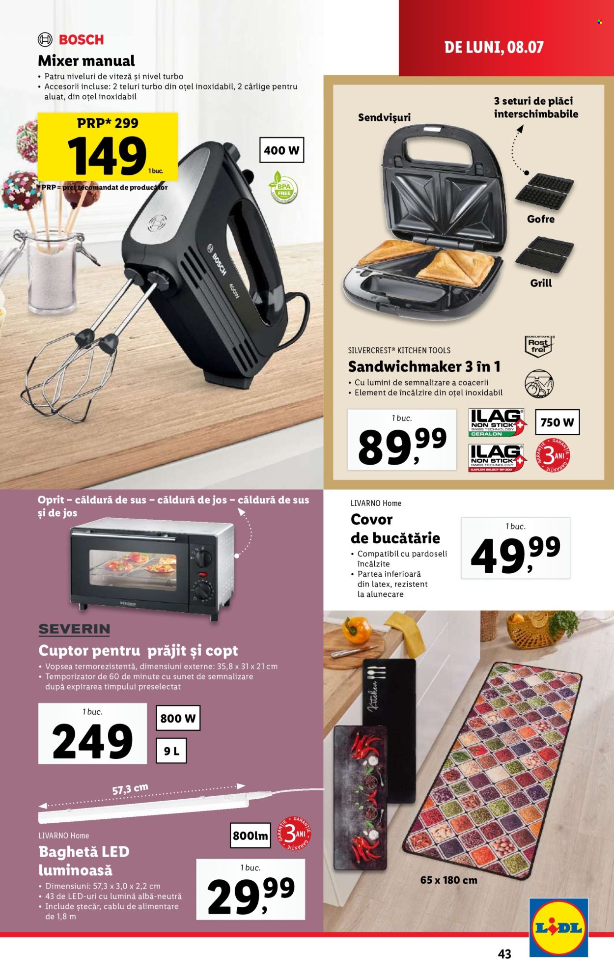 Catalog Lidl - 08.07.2024 - 14.07.2024. Pagina 43
