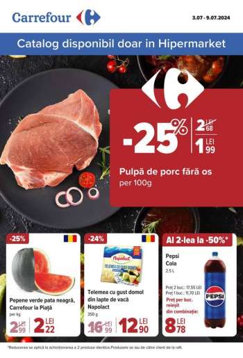 Cataloage Carrefour - 03.07.2024 - 09.07.2024.