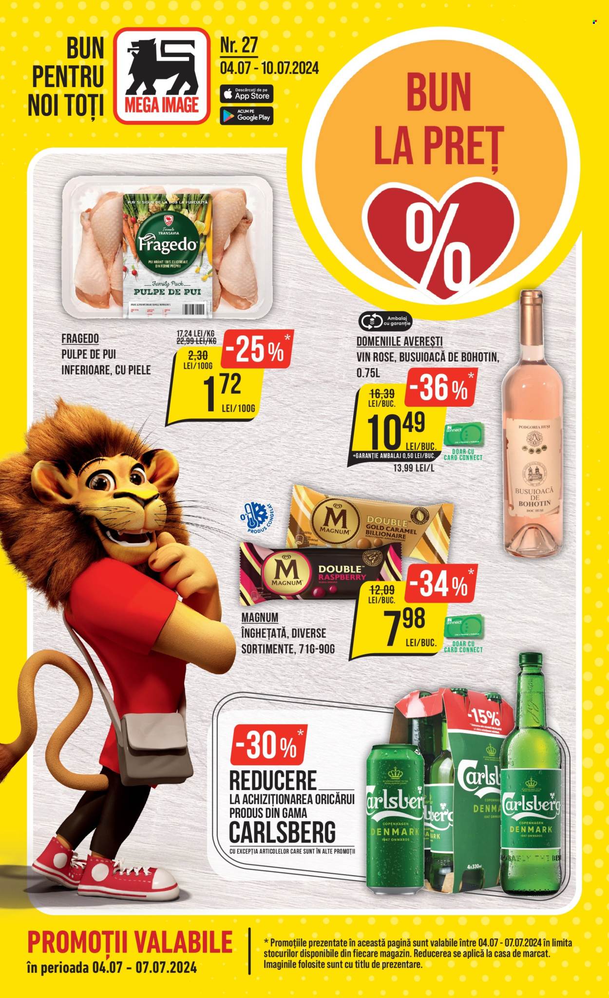 Catalog Mega Image - 04.07.2024 - 10.07.2024. Pagina 1