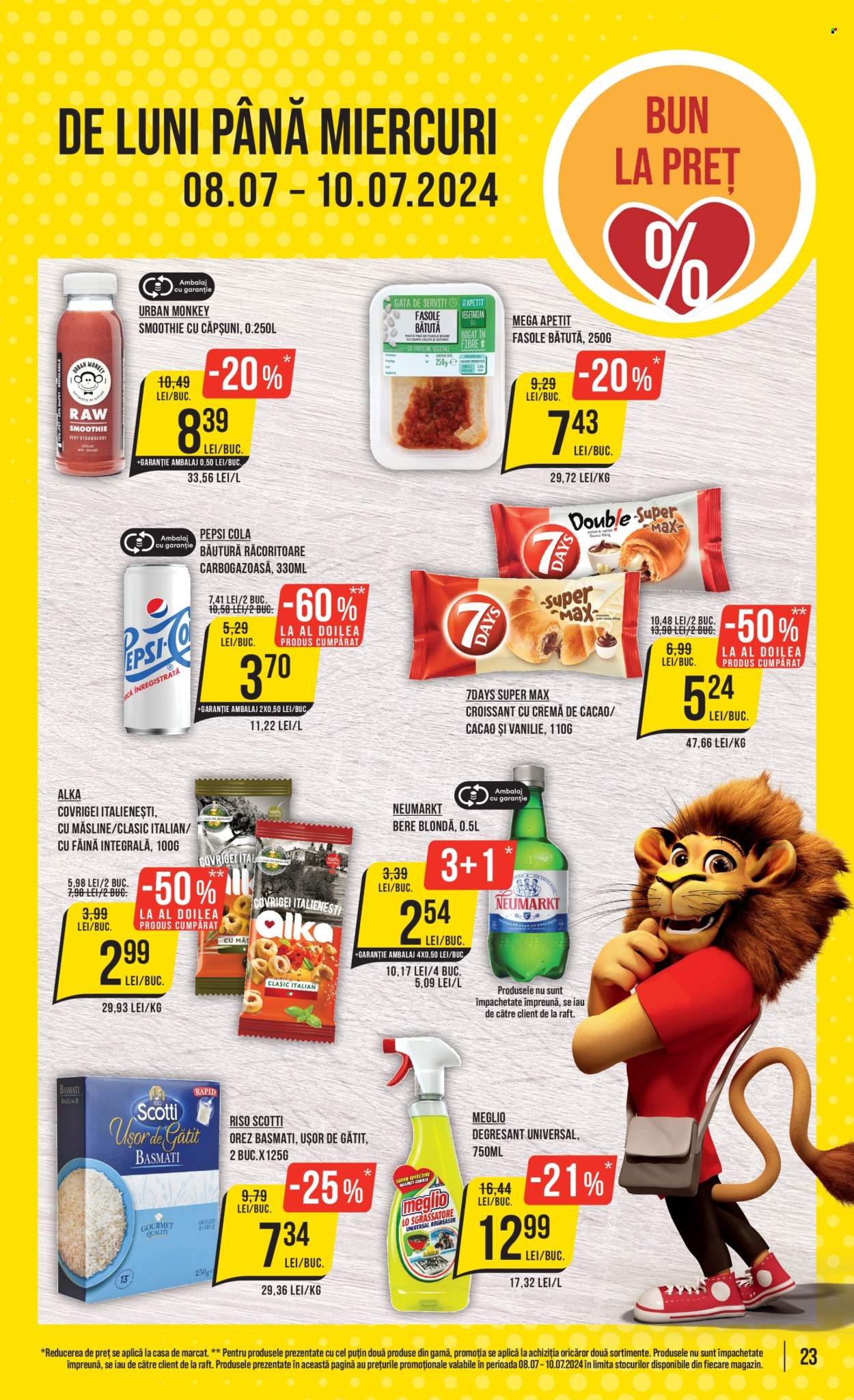 Catalog Mega Image - 04.07.2024 - 10.07.2024. Pagina 23