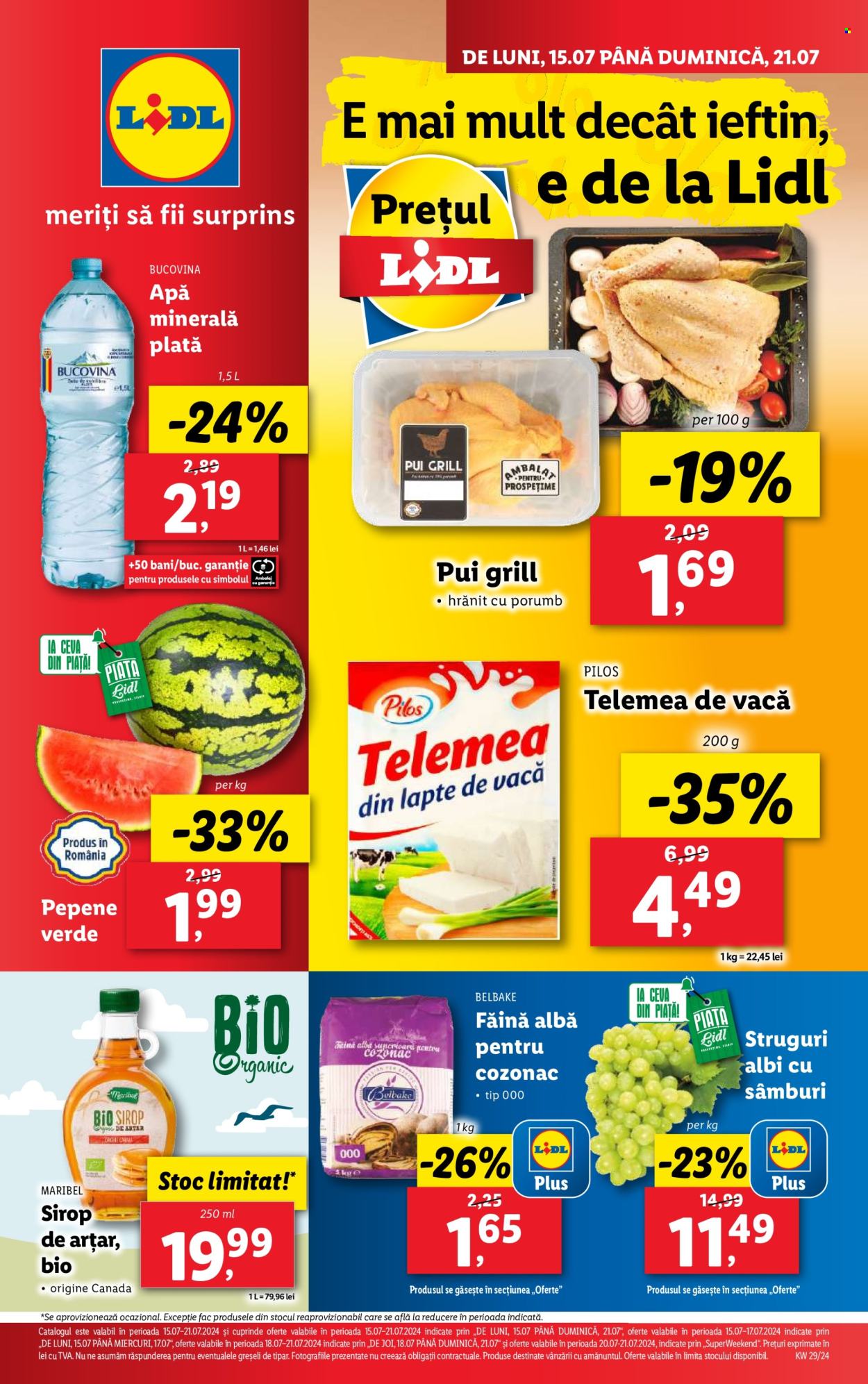 Catalog Lidl - 15.07.2024 - 21.07.2024. Pagina 1