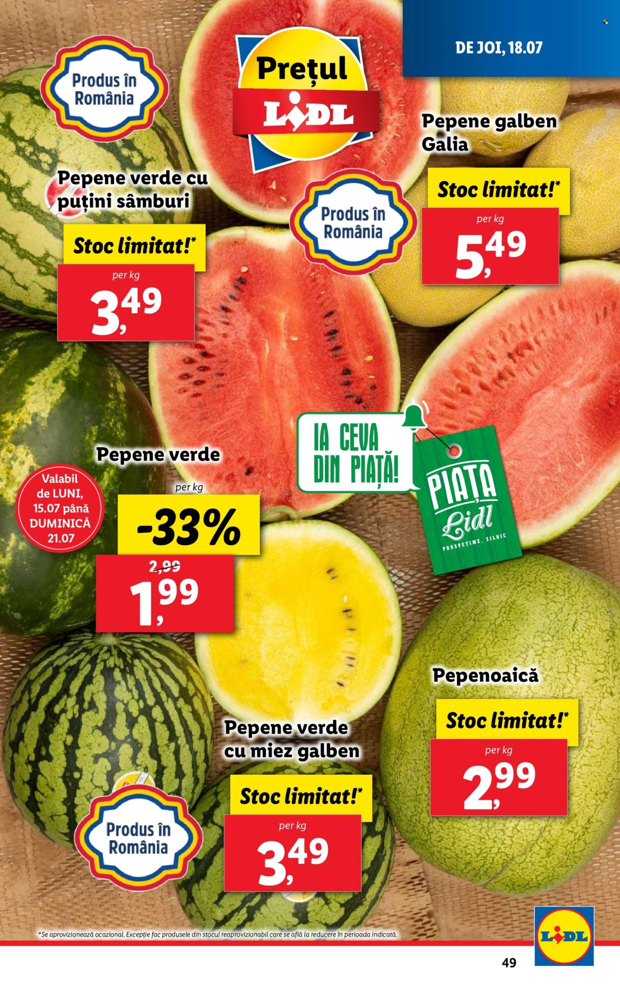 Catalog Lidl - 15.07.2024 - 21.07.2024. Pagina 49
