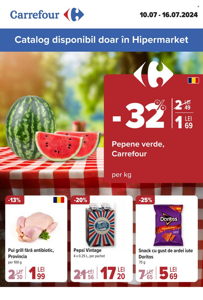 Catalog Carrefour - 10.07.2024 - 16.07.2024. Pagina 1