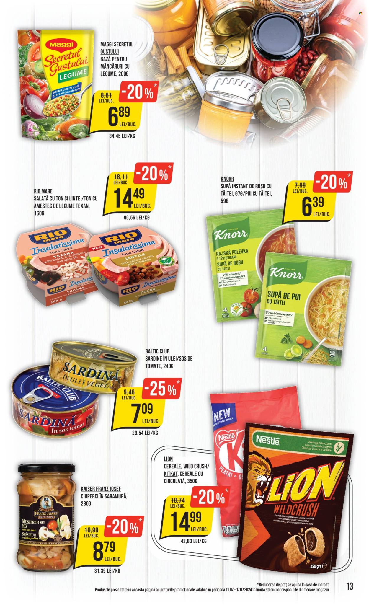 Catalog Mega Image - 11.07.2024 - 17.07.2024. Pagina 13