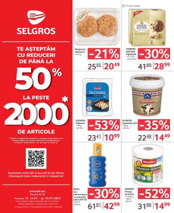 Cataloage Selgros - 12.07.2024 - 25.07.2024.