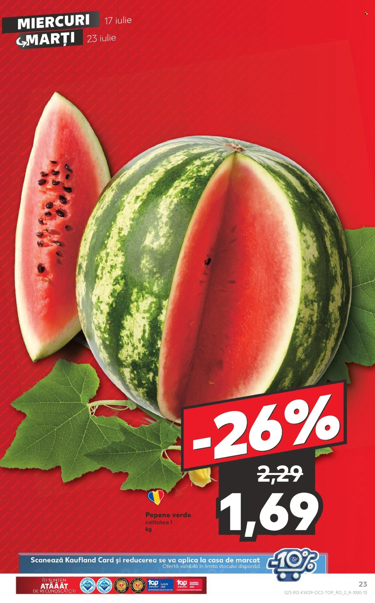 Catalog Kaufland - 17.07.2024 - 23.07.2024. Pagina 23