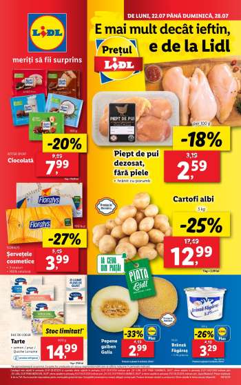 Cataloage Lidl - 22.07.2024 - 28.07.2024.