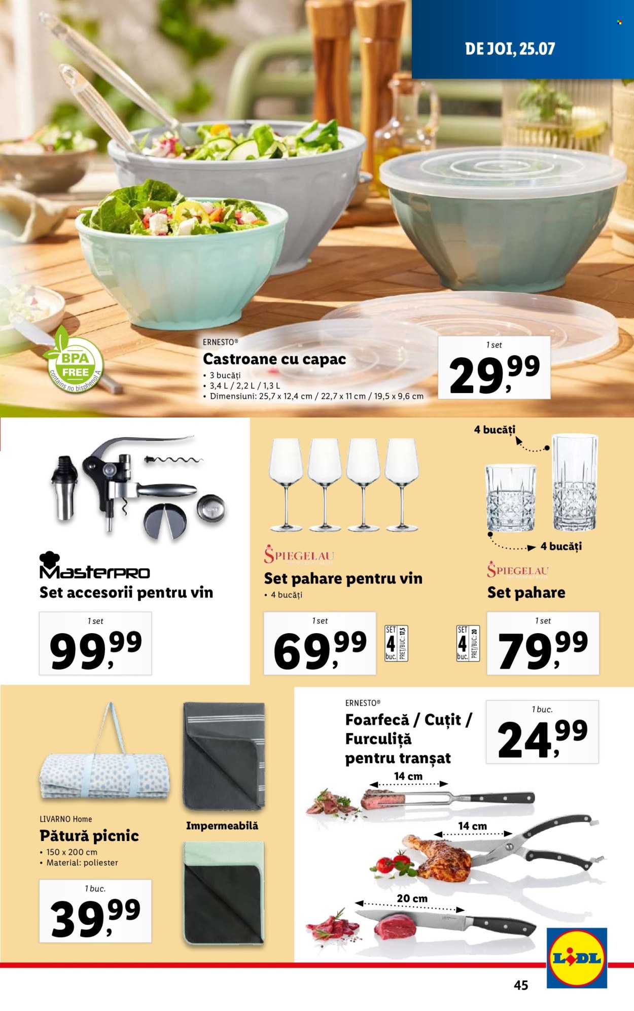 Catalog Lidl - 22.07.2024 - 28.07.2024. Pagina 45