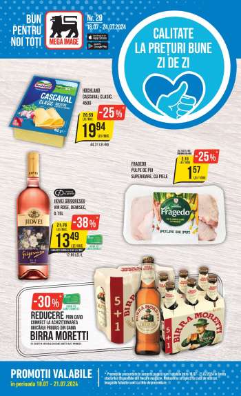 Cataloage Mega Image - 18.07.2024 - 24.07.2024.