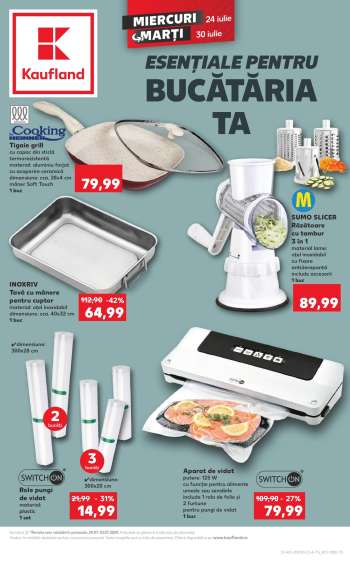 Cataloage Kaufland - 24.07.2024 - 28.07.2024.