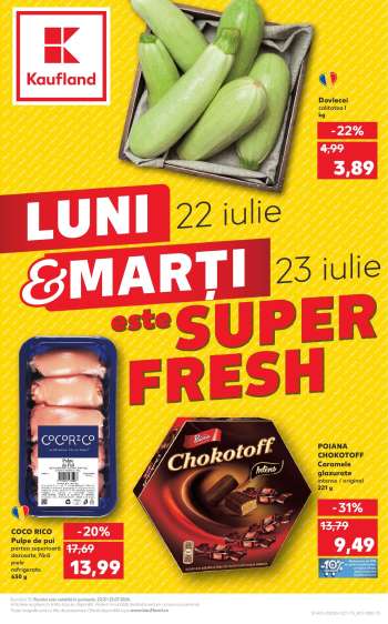 Cataloage Kaufland - 22.07.2024 - 23.07.2024.