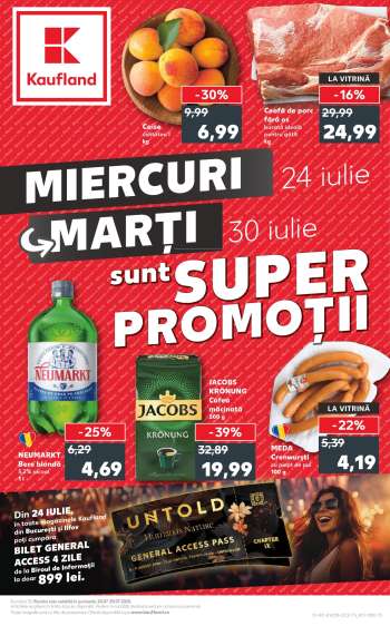 Cataloage Kaufland - 24.07.2024 - 28.07.2024.