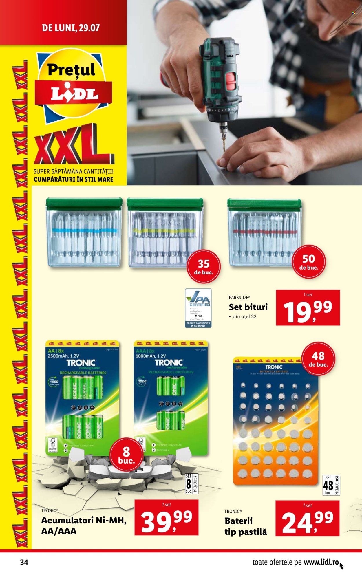 Catalog Lidl - 29.07.2024 - 04.08.2024. Pagina 34