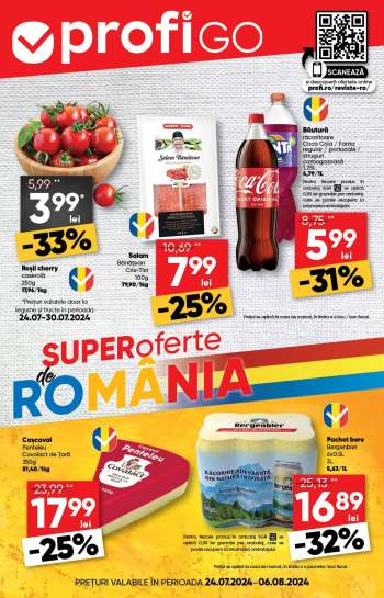 Cataloage Profi GO - 24.07.2024 - 06.08.2024.