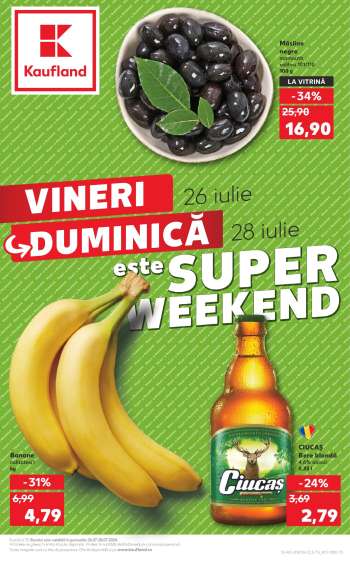 Cataloage Kaufland - 26.07.2024 - 28.07.2024.