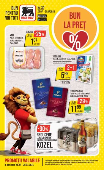 Cataloage Mega Image - 25.07.2024 - 31.07.2024.