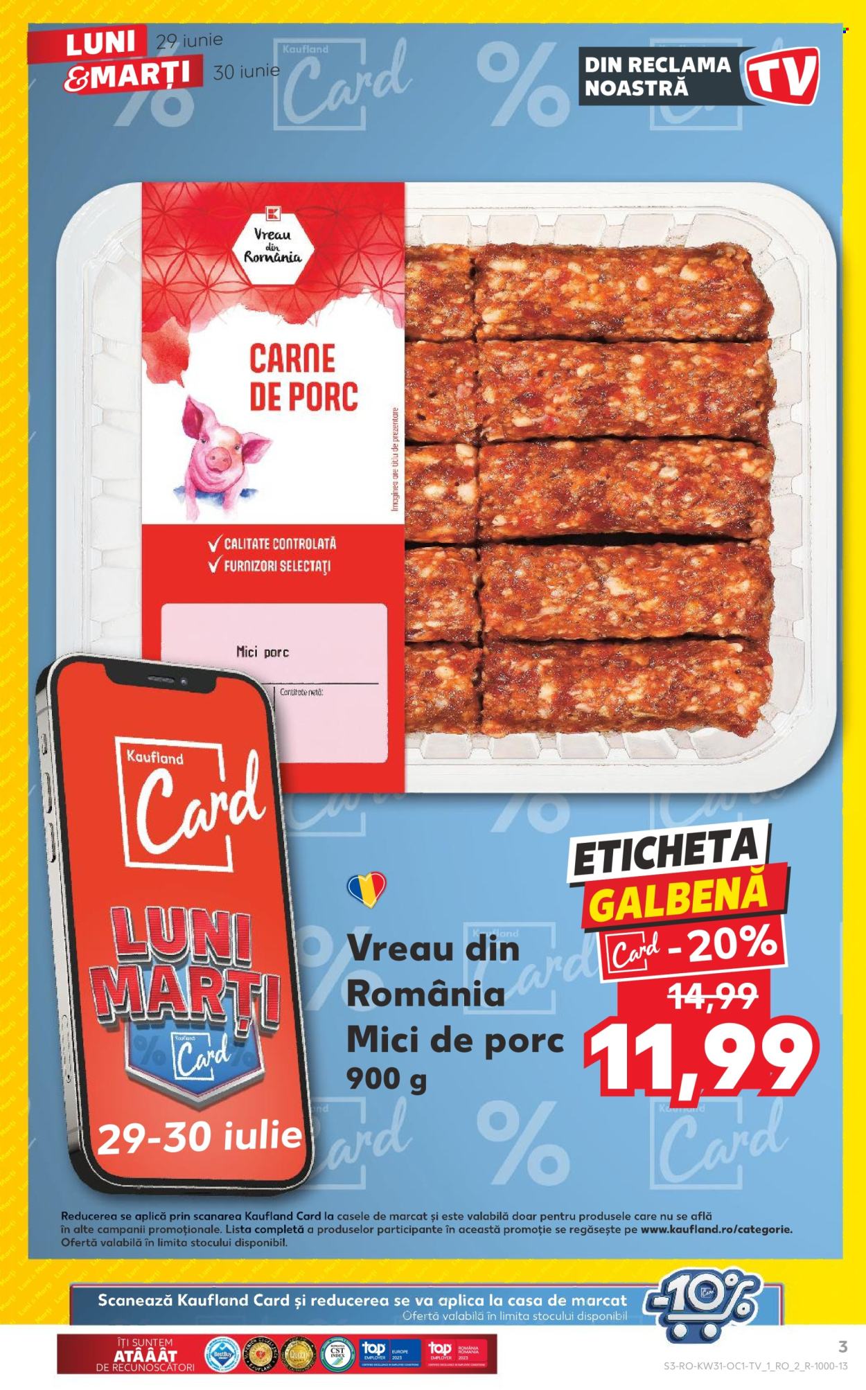 Catalog Kaufland - 29.07.2024 - 30.07.2024. Pagina 3