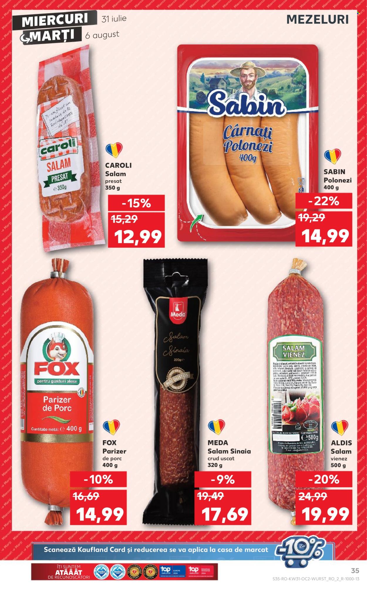 Catalog Kaufland - 31.07.2024 - 06.08.2024. Pagina 35