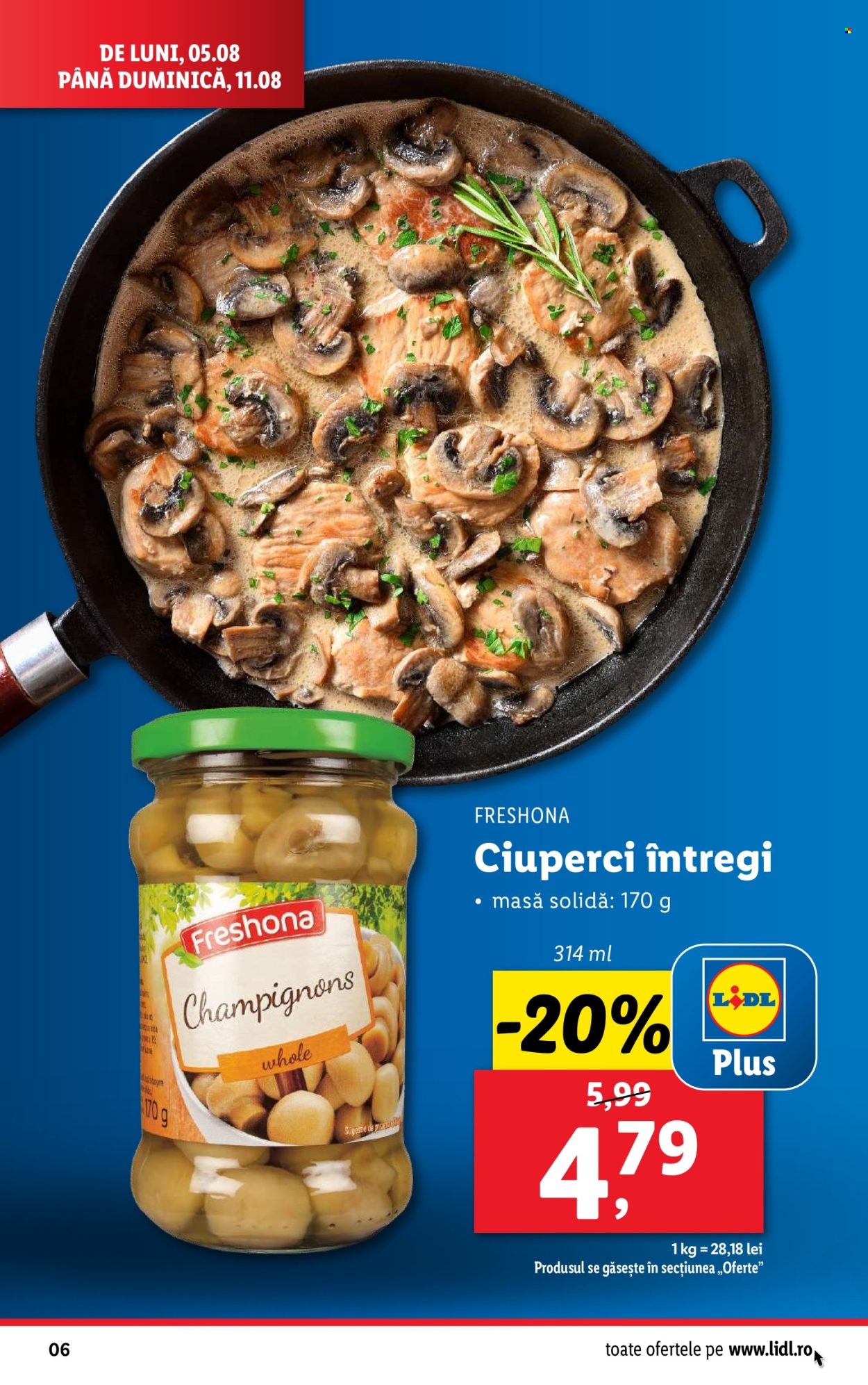 Catalog Lidl - 05.08.2024 - 11.08.2024. Pagina 6