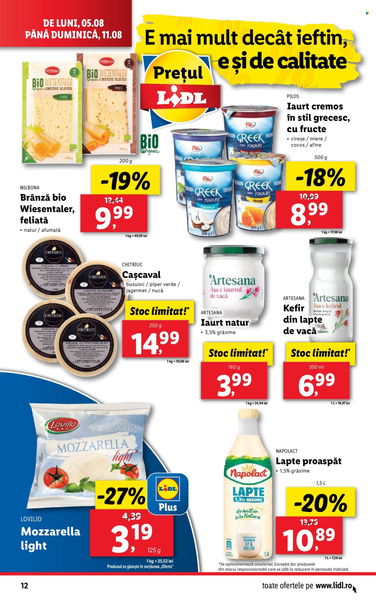 Catalog Lidl - 05.08.2024 - 11.08.2024. Pagina 12