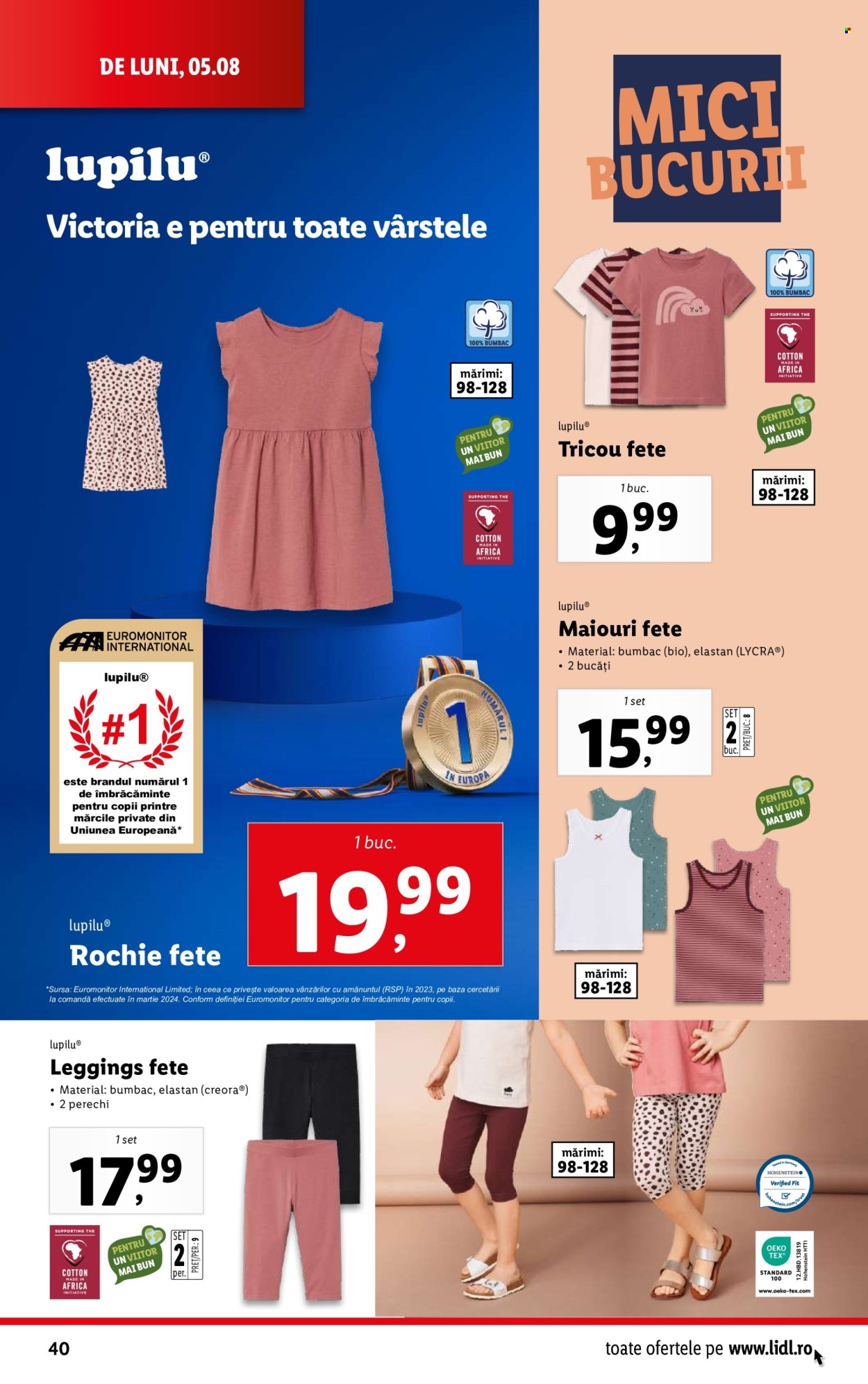 Catalog Lidl - 05.08.2024 - 11.08.2024. Pagina 40