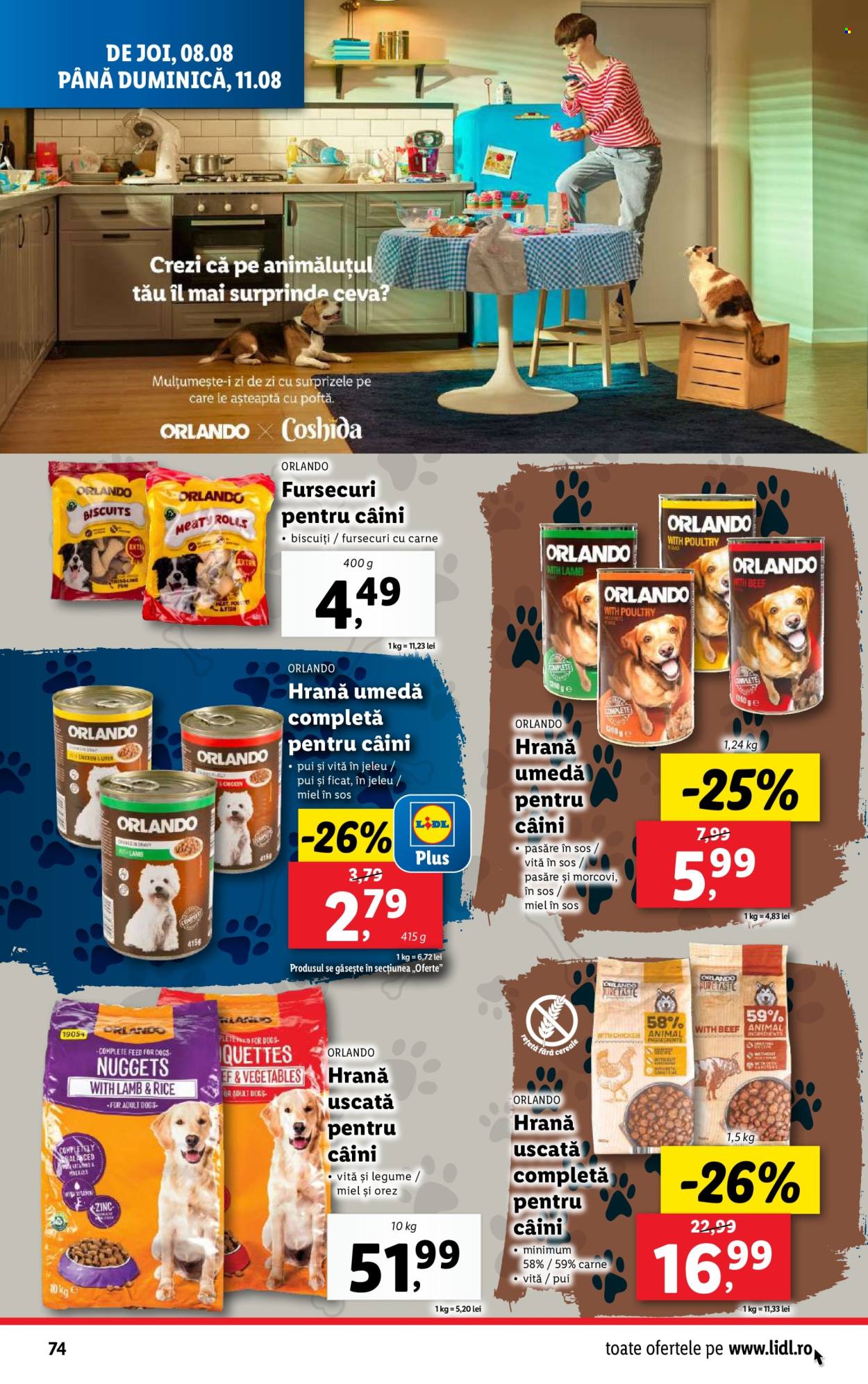 Catalog Lidl - 05.08.2024 - 11.08.2024. Pagina 74