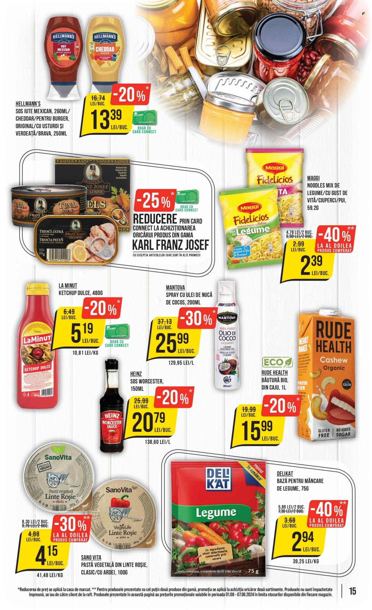 Catalog Mega Image - 01.08.2024 - 07.08.2024. Pagina 15