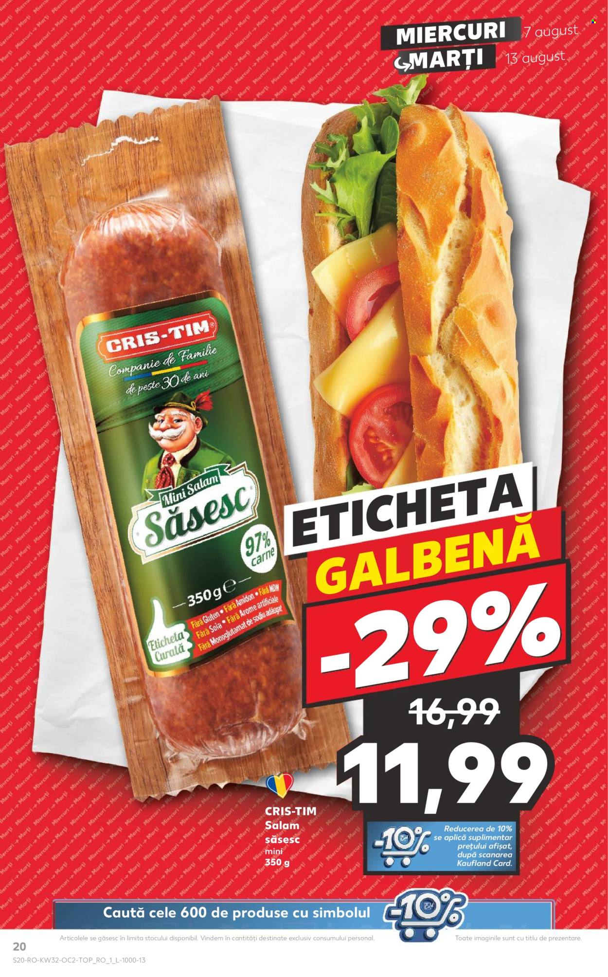 Catalog Kaufland - 07.08.2024 - 13.08.2024. Pagina 20