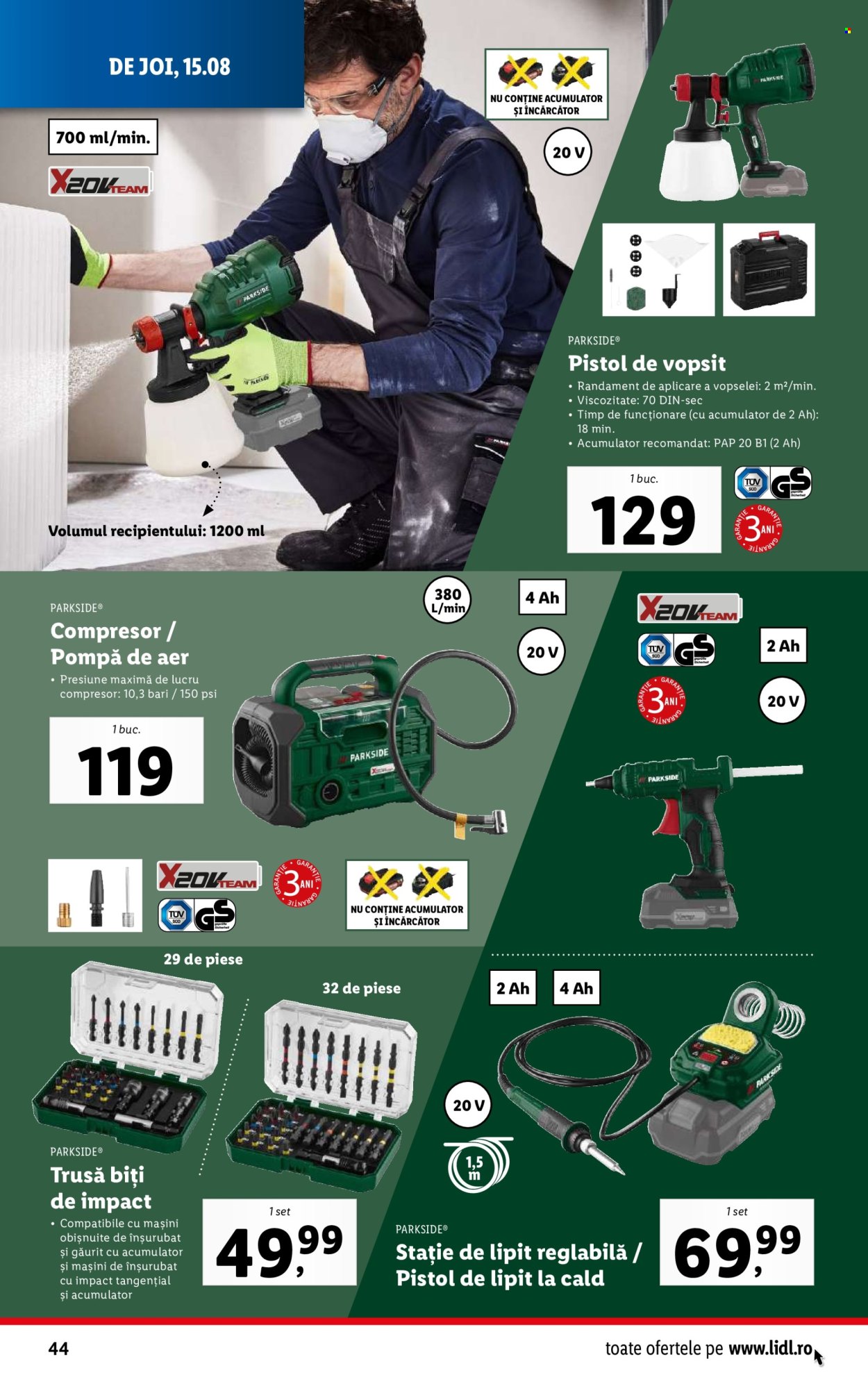 Catalog Lidl - 12.08.2024 - 18.08.2024. Pagina 44