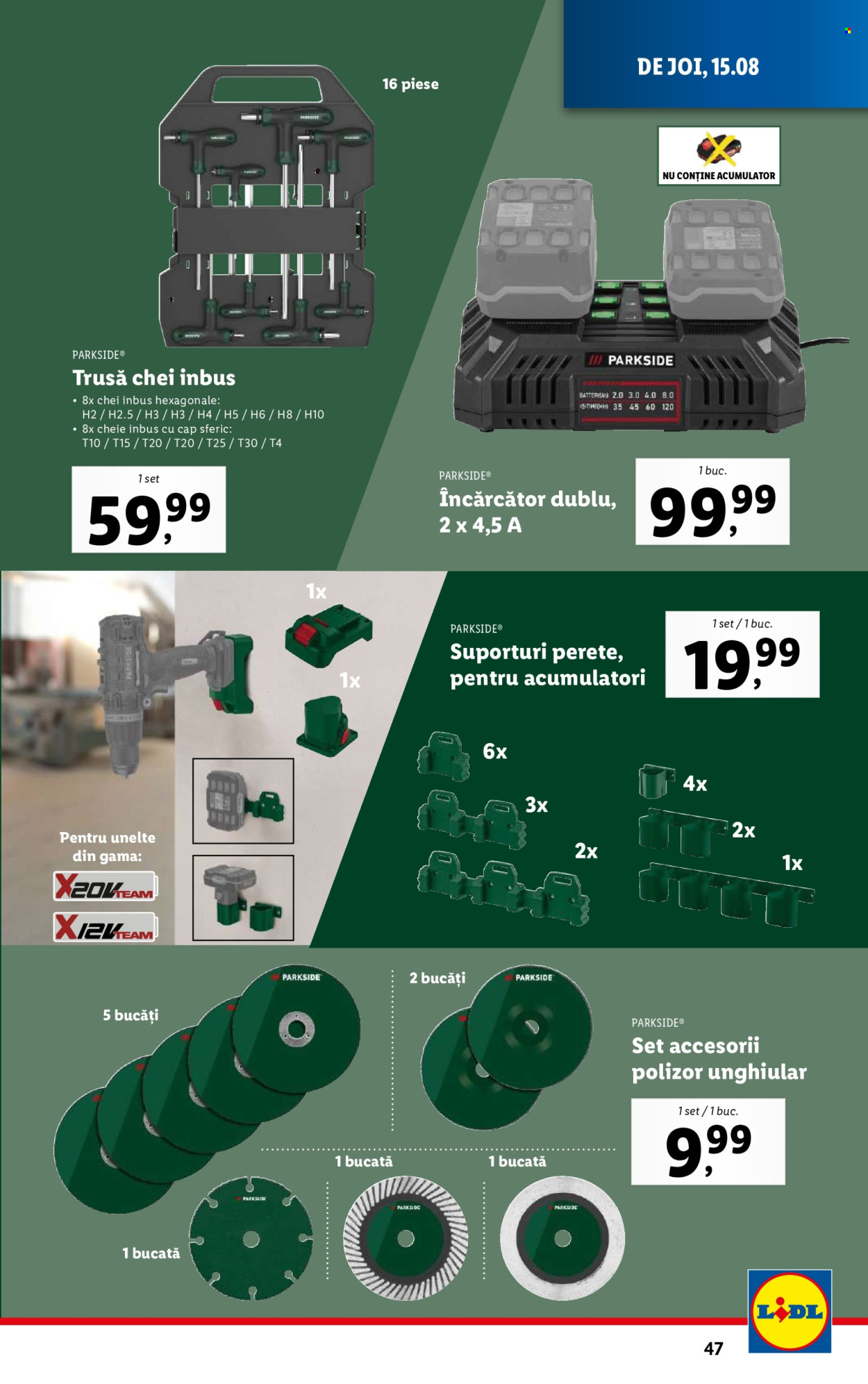 Catalog Lidl - 12.08.2024 - 18.08.2024. Pagina 47