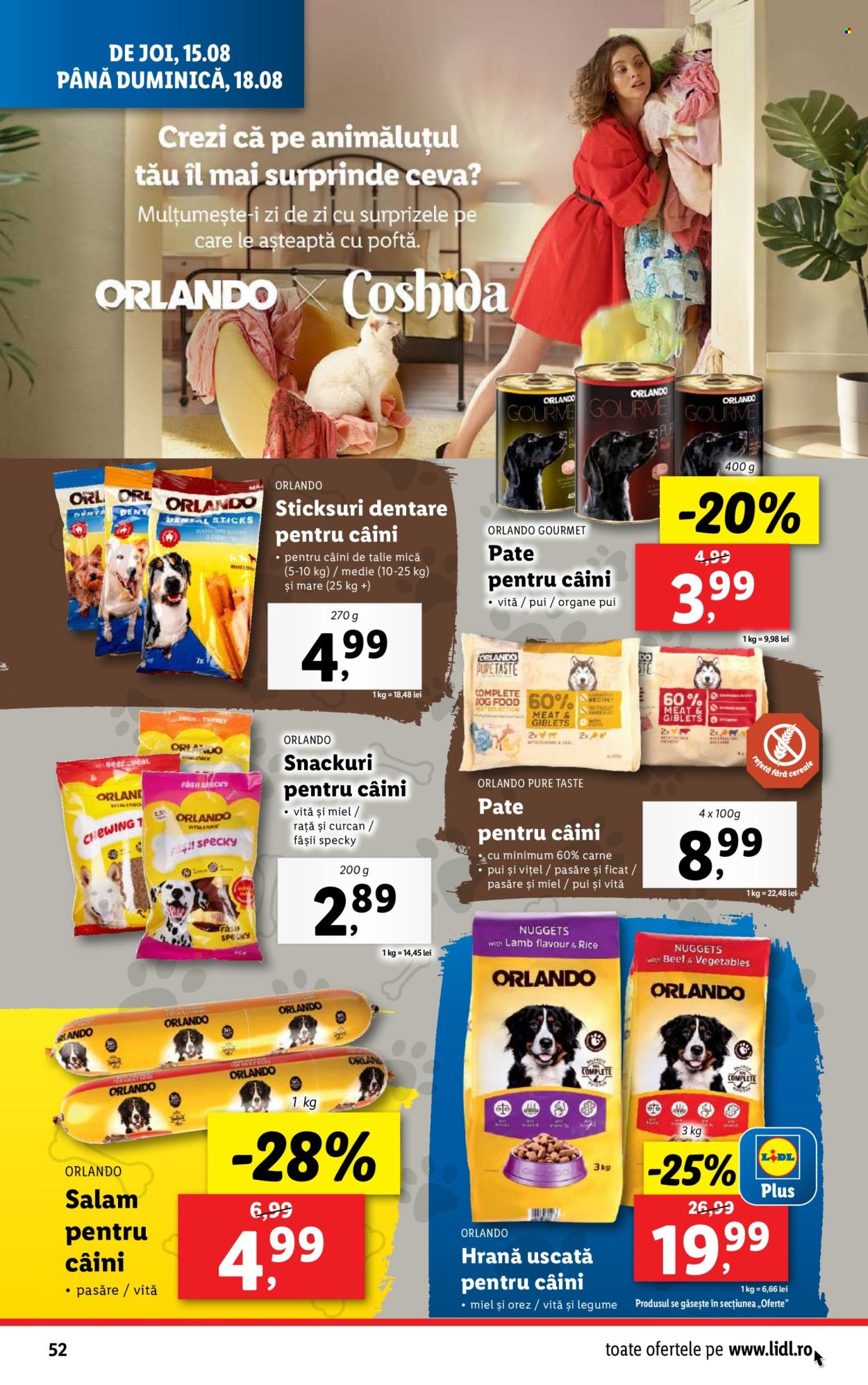 Catalog Lidl - 12.08.2024 - 18.08.2024. Pagina 52