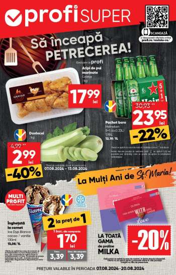 Cataloage Profi Super - 07.08.2024 - 20.08.2024.