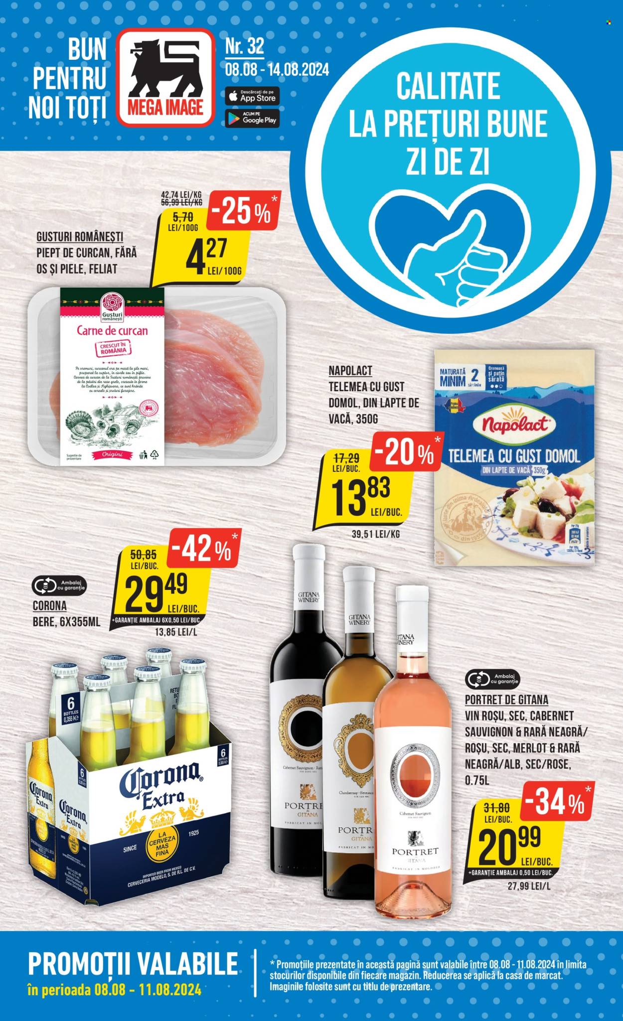 Catalog Mega Image - 08.08.2024 - 14.08.2024. Pagina 1