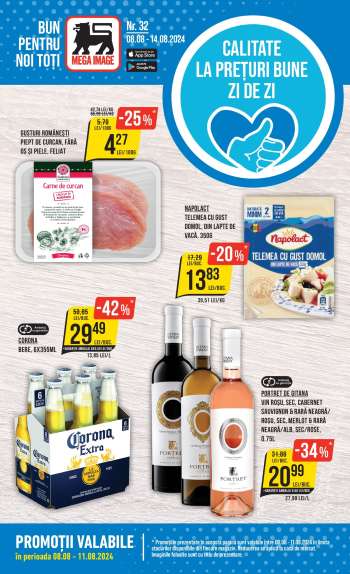 Cataloage Mega Image - 08.08.2024 - 14.08.2024.